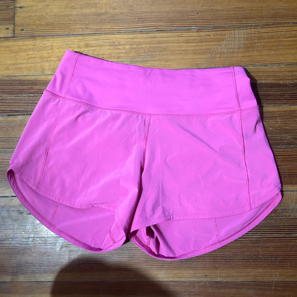 Lululemon Speed up high rise shorts